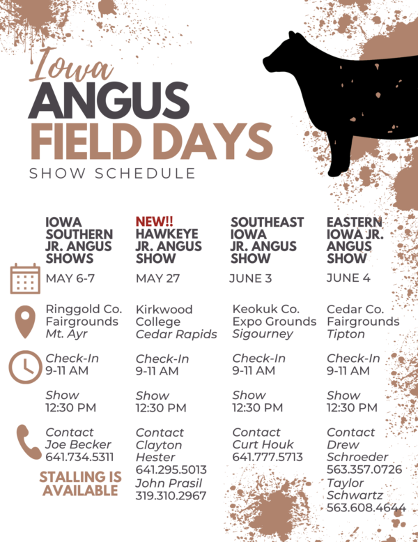 Angus Field Days Iowa Angus Association